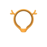 Оранжево силиконово покритие FRS14 за камера IMOU CUE 2