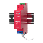 Едноканално WiFi реле за DIN шина с измерване на мощност Shelly Pro 1PM