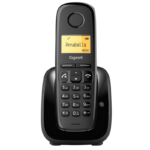 Безжичен DECT телефон Gigaset A280 - черен - Image 2