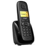 Безжичен DECT телефон Gigaset A280 - черен - Image 3