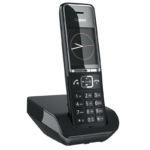 Безжичен DECT телефон Gigaset Comfort 550 - черен