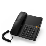 Стационарен телефон Alcatel T28 - черен