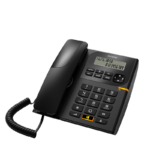 Стационарен телефон Alcatel T58 - черен